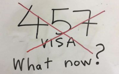 Death of 457 visa